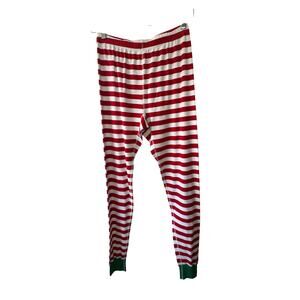 Hanna Andersson Red & White Stripe Pajama Pants Size Medium